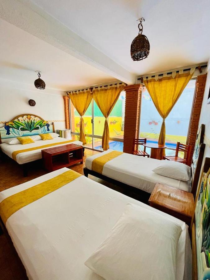 Hotel Casa De La Palma Bed & Breakfast Zihuatanejo Exteriör bild