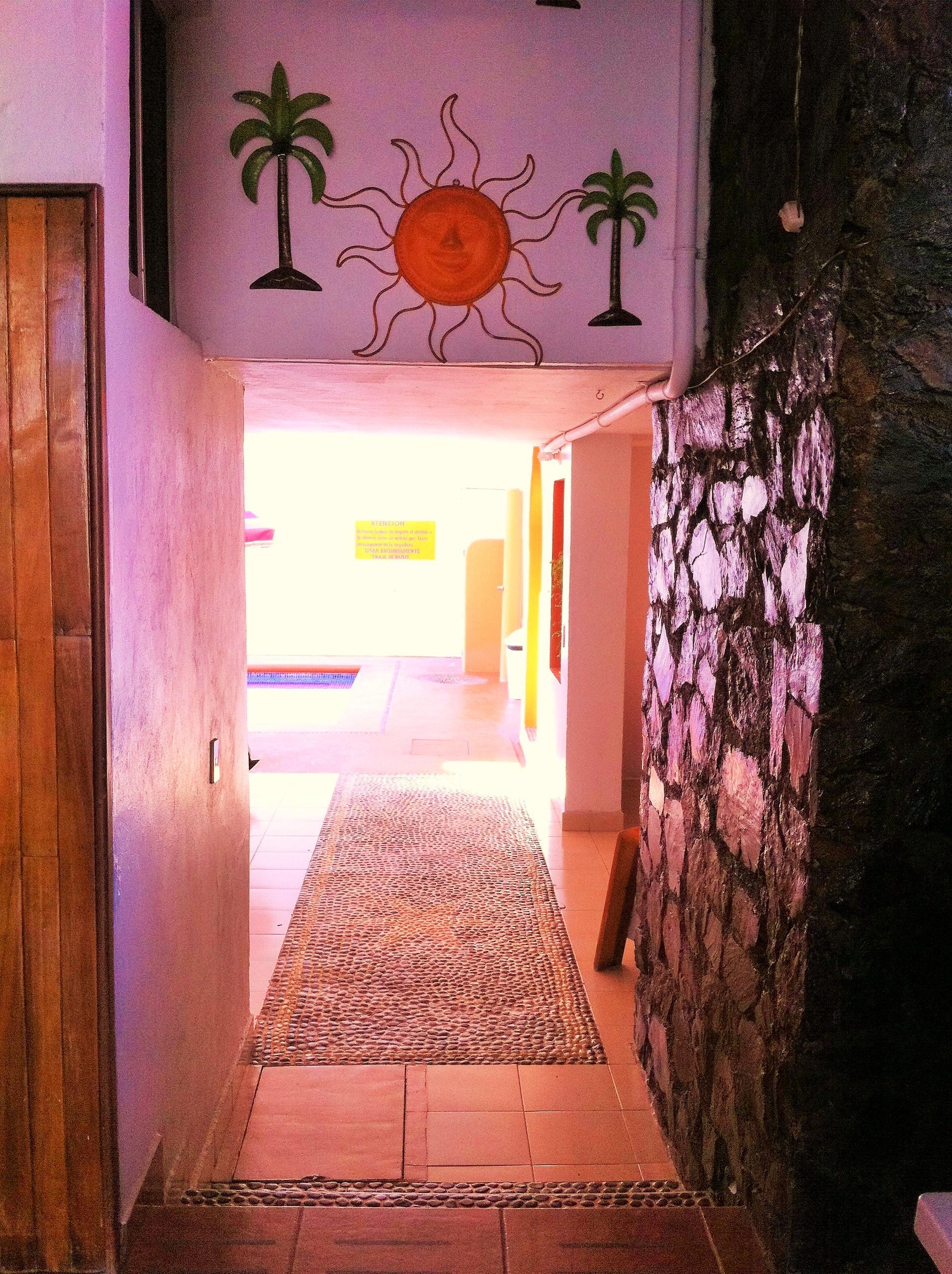Hotel Casa De La Palma Bed & Breakfast Zihuatanejo Exteriör bild